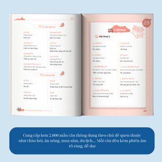 Sách - Tự học giao tiếp tiếng Thái Lan Cho Người Mới Bắt Đầu - MCBooks Chính Hãng