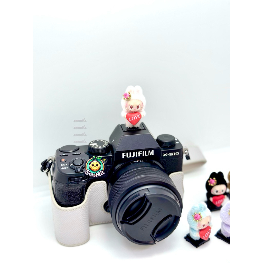 [CÓ SẴN] Hotshoe cover Labubu Lông nắp che flash cho máy ảnh DSLR Mirrorless Máy ảnh film