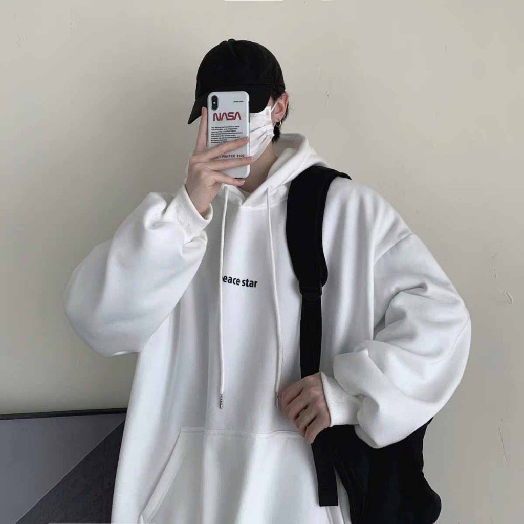 Áo STUDIO 💖 MẪU MỚI 💖 Khoác Hoodie nỉ bông dáng rộng nam nữ cặp đôi mặc được .Áo chống nắng PEACE K1