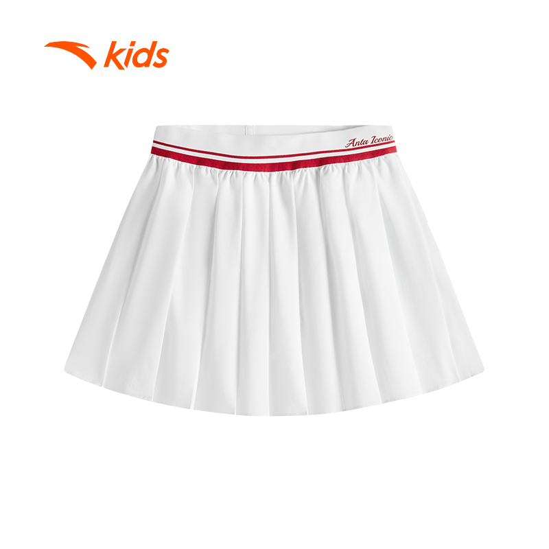 Chân Váy Ngắn Xếp Ly Thể Thao Bé gái ANTA Kids Woven Skirt 3625B8315. Sports Big Kids 7-14 Years