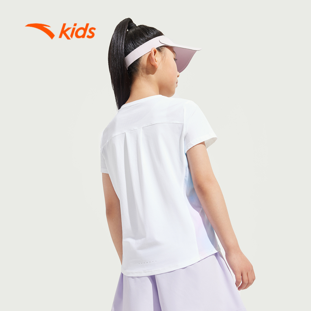 Áo Phông Ngắn Tay Thể Thao Bé gái  ANTA KIDS T-Shirt  3625B5105. Running Big Kids 7-14 Years