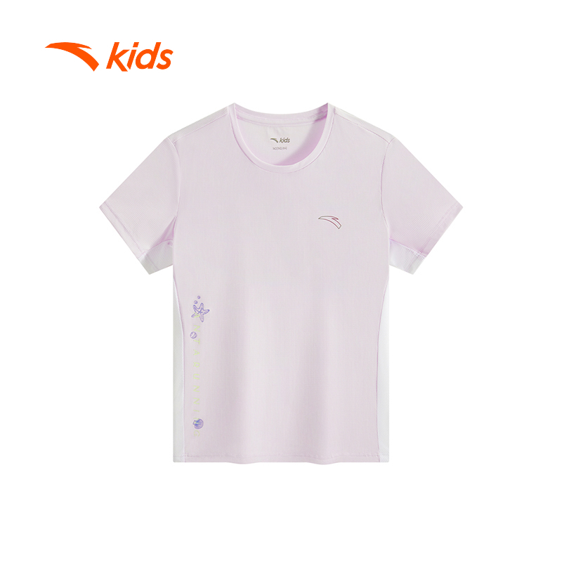 Áo Phông Ngắn Tay Thể Thao Bé gái  ANTA KIDS T-Shirt  3625B5105. Running Big Kids 7-14 Years