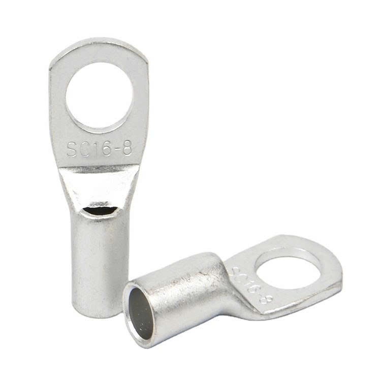 Đầu Cos Dây Điện SC 4 6 10 16 25 35 – Đầu Cốt Đồng Tròn Bấm Cáp Đi