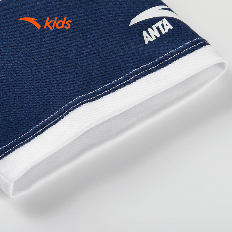 Áo Polo Thời Trang Ngắn Tay Bé trai ANTA KIDS Sleeve Polo Shirt  3525B8130.Big Kids 7-14 Years Short