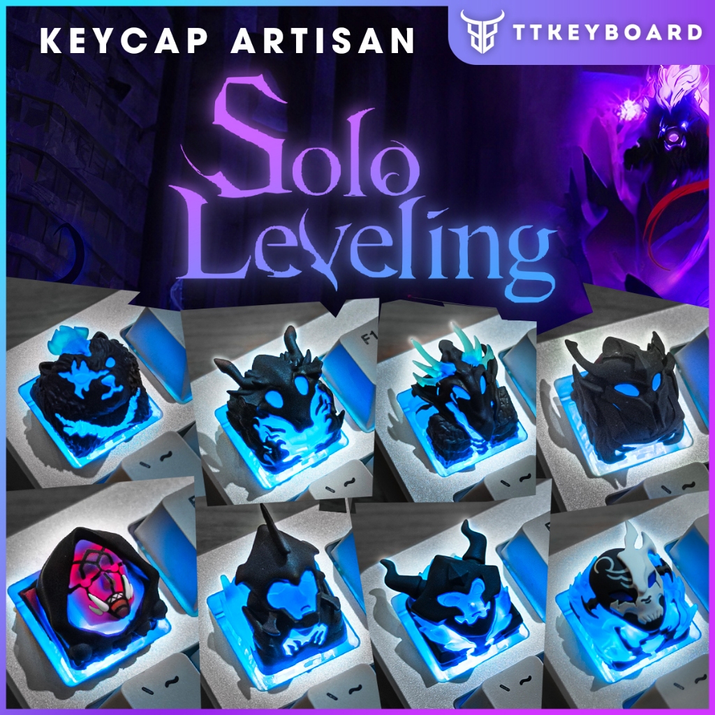 [Hỏa Tốc] Keycap Lobo Artisan Solo Leveling | Keycap Custom Bàn Phím Cơ ...