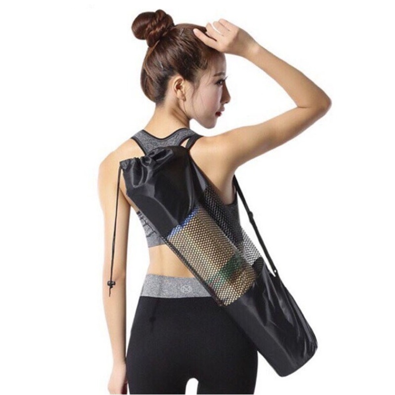 Túi Đựng Thảm Tập Yoga, Gym Vải Bố Cao Cấp - Đựng Thảm Tập Dày 6mm, 8mm và 10mm (Túi Tặng)