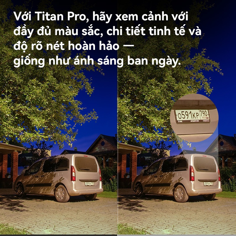 Imou Camera Wifi ngoài trời Titan Pro I 6MP I IPC-U7LP-6V0NE I Thị Giác Đêm Màu Aurora  I AIgo Play | BigBuy360 - bigbuy360.vn