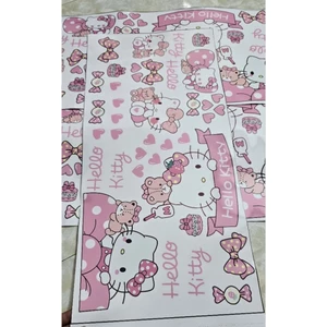 Tem dán Hello Kitty dán các loại xe điện,xe máy,...chống nước chống xước