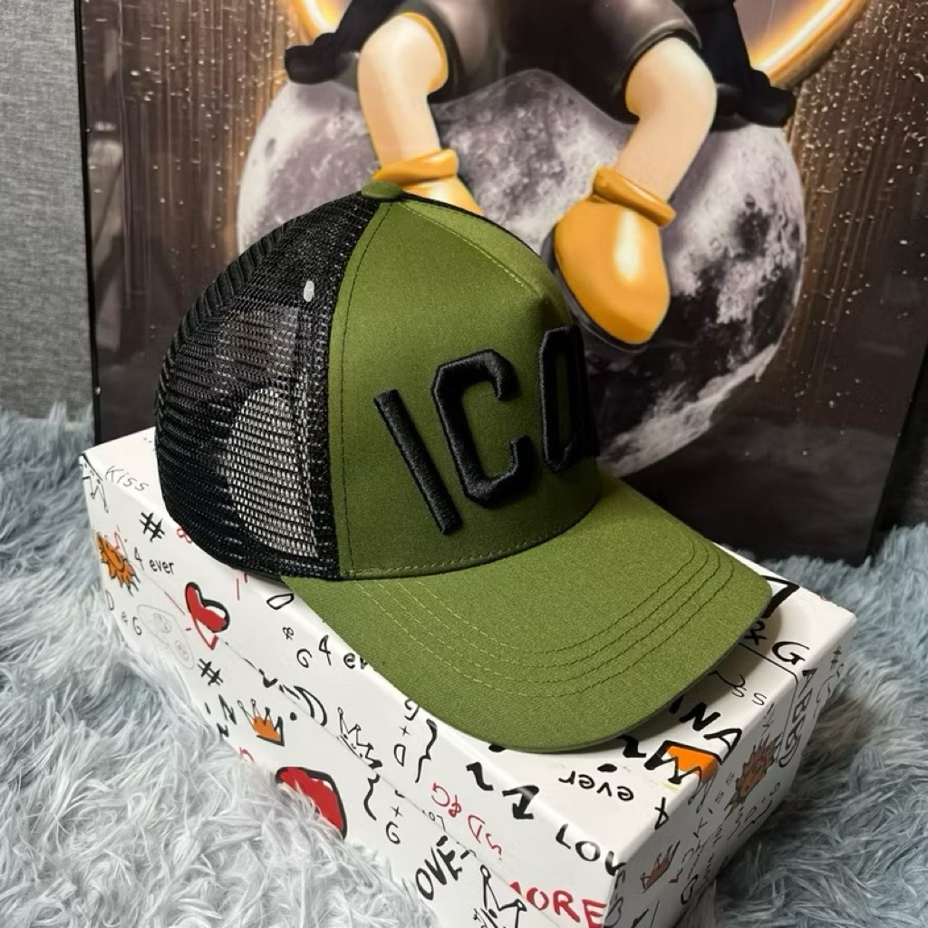 Mũ kết nam boy phố -Nón lưỡi trai rêu phối lưới chữ icon ds2 thời trang nam nữ