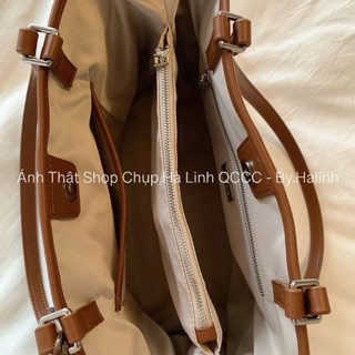 Chio2nd - Tặng Charm Ngựa - Túi Đeo Vai Canvas dáng bigsize tote