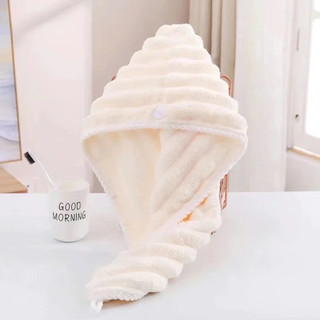 Mũ Quấn Tóc Lông Cừu Siêu Thấm Hút - Khăn Bông Ủ Tóc Nhanh Khô Hàng Nội Địa Trung Cao Cấp - Kho Sỉ Gia Dụng Alulu