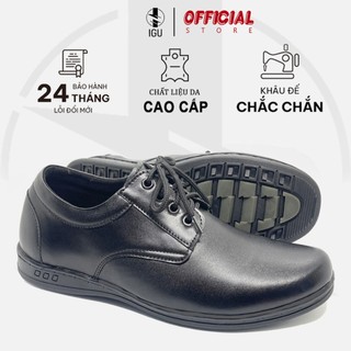 Giày Tây Nam IGU G0205 Derby Da cao cấp trẻ trung đế cao su đúc chỉ khâu chắc chắn Bảo Hành 12 Tháng