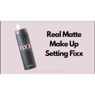 Natural Power Real Matte Make Up Setting Fixx 75ML