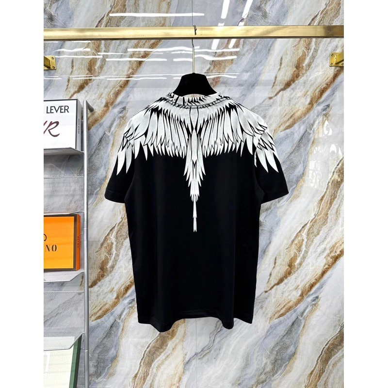 Áo thun tay lỡ nam nữ in cánh chim đại bàng cháy phố unisex nam nữ hotrend