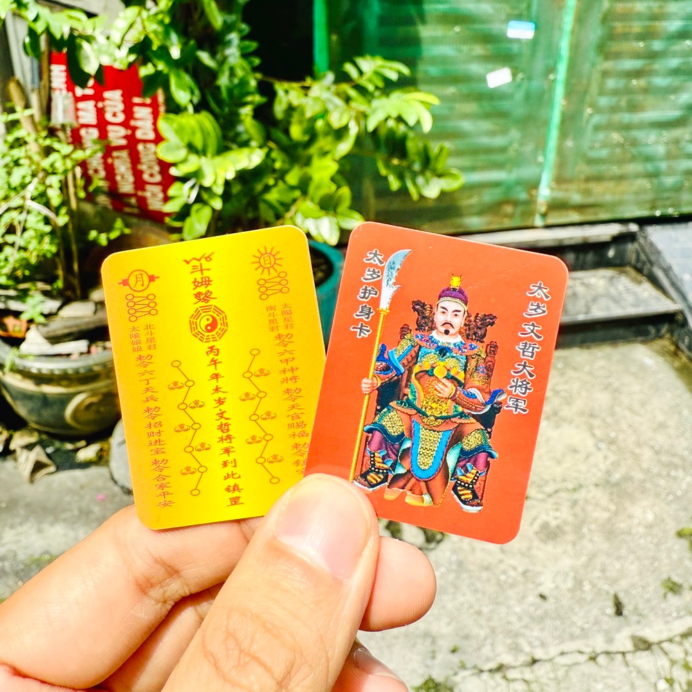[GIẢI HẠN] Kim Bài Thái Tuế 2026 Bính Ngọ, Hóa Giải Phạm Thái Tuế TÝ - SỬU - MÃO - NGỌ - DẬU Ốp Điện Thoại, bỏ ví
