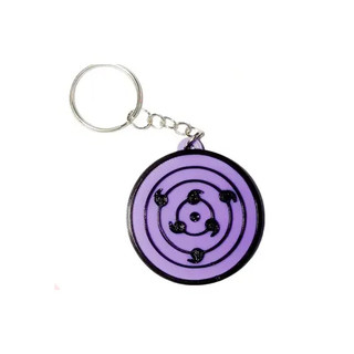 Móc Khóa Naruto Kakashi Sharingan & Rinne Sharingan – Đồ Decor, Quà Tặng Fan Anime