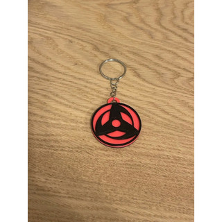 Móc Khóa Naruto Kakashi Sharingan & Rinne Sharingan – Đồ Decor, Quà Tặng Fan Anime