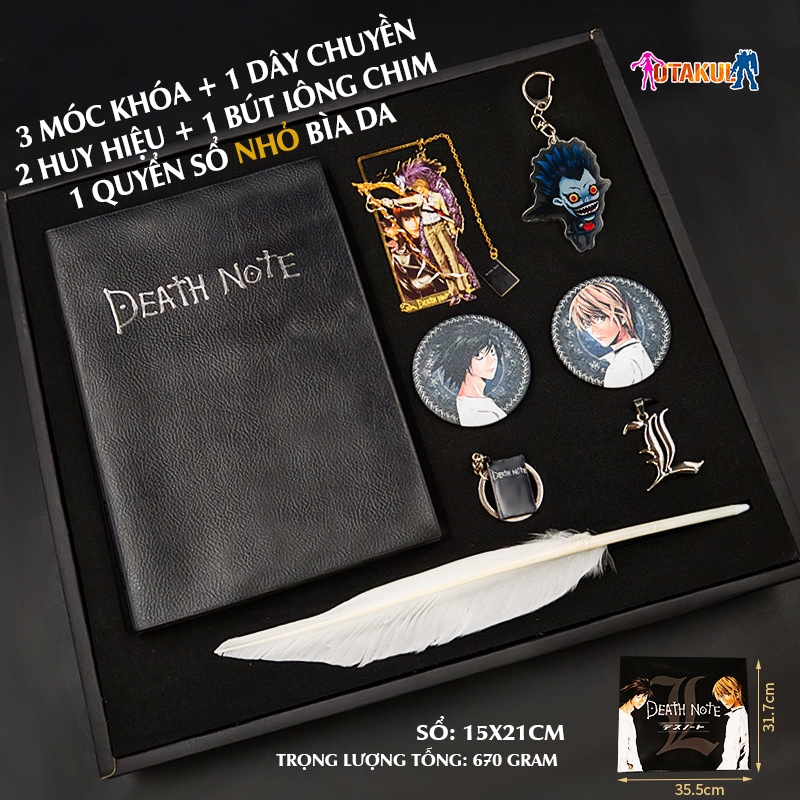 Bộ Deathnote Luxury - Bộ Quyển Sổ Deathnote Phiên Bản Cao Cấp | Shopee ...