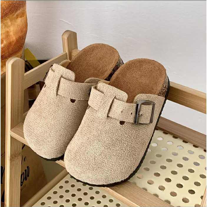 (FORM NHỎ) TĂNG 1-2 SZ Dép Sục Thời Trang Êm Chân Cho Bé Trai Bé Gái phong cách Hàn Quốc