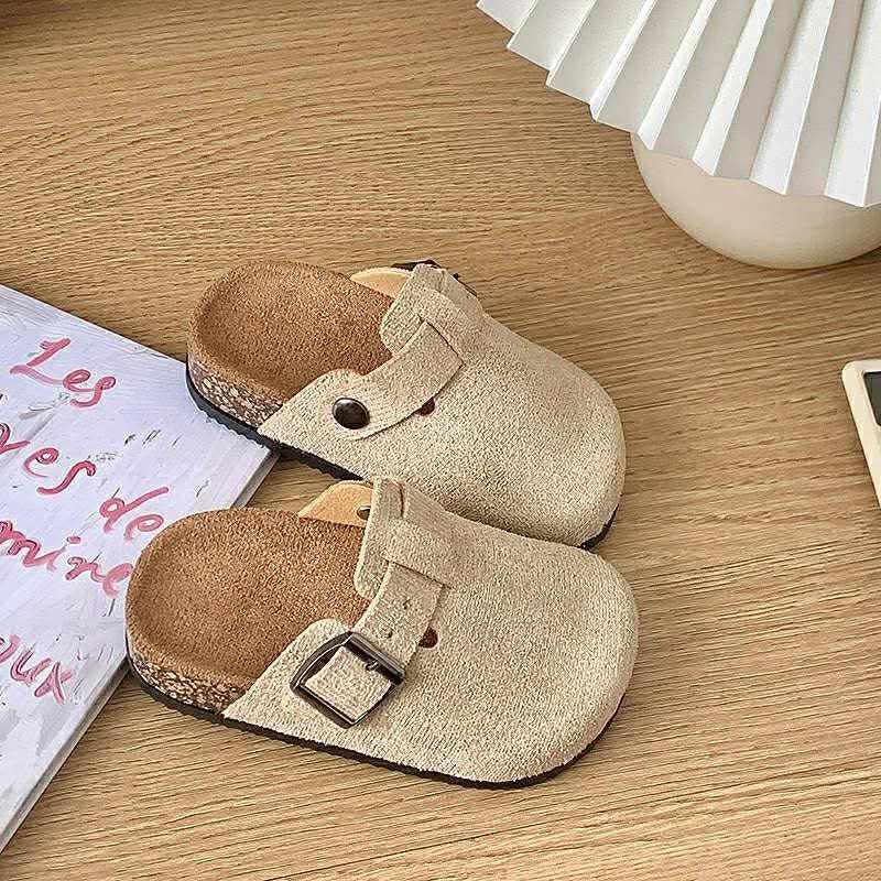 (FORM NHỎ) TĂNG 1-2 SZ Dép Sục Thời Trang Êm Chân Cho Bé Trai Bé Gái phong cách Hàn Quốc