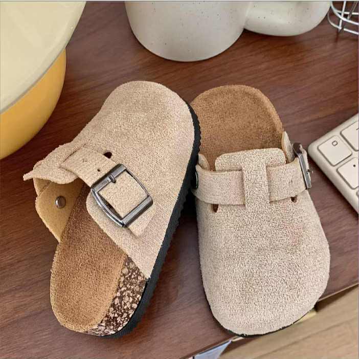 (FORM NHỎ) TĂNG 1-2 SZ Dép Sục Thời Trang Êm Chân Cho Bé Trai Bé Gái phong cách Hàn Quốc