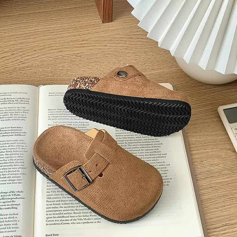 (FORM NHỎ) TĂNG 1-2 SZ Dép Sục Thời Trang Êm Chân Cho Bé Trai Bé Gái phong cách Hàn Quốc