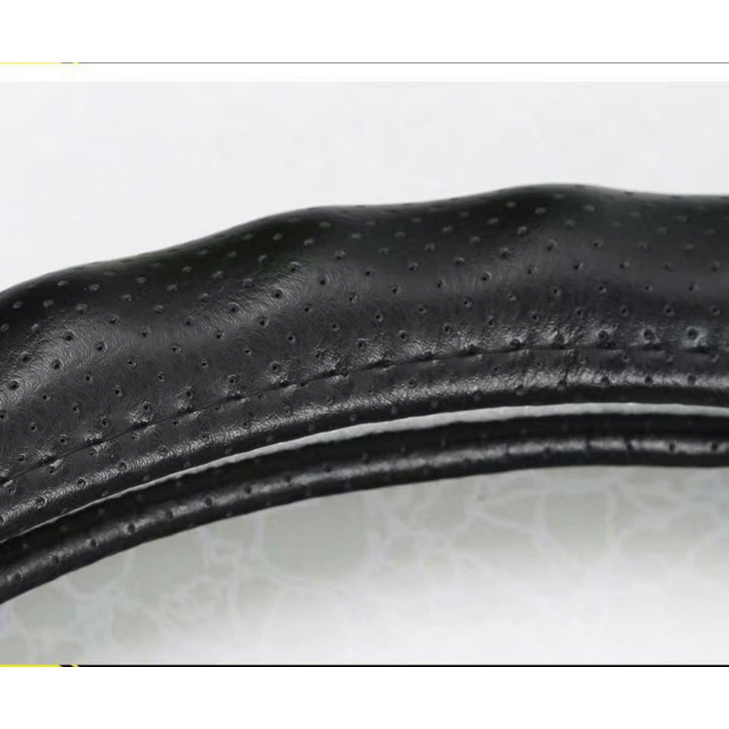 Bọc vô lăng Honda Civic, Brio,Toyota Wigo,Suzuki Swift, Van, Xe Điện Du Lịch, Máy Xúc, Máy Cày size S-36cm