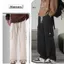 Quần Kaki Túi Hộp Nam Nữ Ống Rộng Phong Cách Hàn Quốc Quần Cargo Pant Lưng Thun Cao Cấp K05