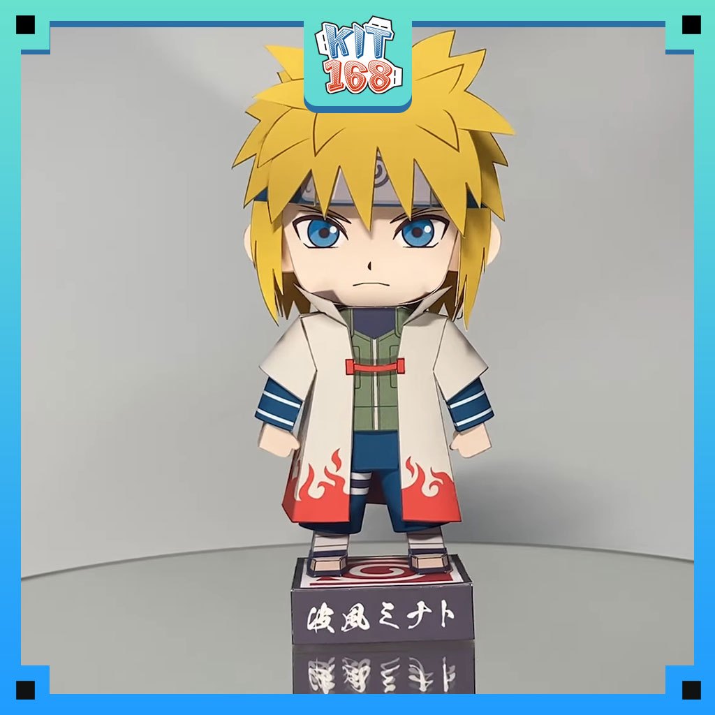 Mô hình giấy Anime Chibi Namikaze Minato (Hokage đệ tứ) - Naruto ...