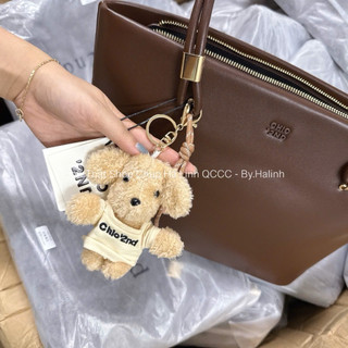 CHIO2ND - Tặng Charm - Túi bigsize 33cm Nâu Vintage Tote