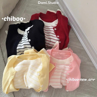 Cadigang Len Kẻ giả 2 Lớp Chất Len Siêu Mềm Co Giãn Thoải Mái hàng QCCC | Dami.Studio
