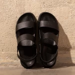 [Bản Hack Chiều Cao] Keegan HanGil (한길) – Sandal Da Bò Unisex 2 Quai Chéo Phong Cách Hàn Quốc | Đi Học Đi Làm Hằng Ngày — ảnh 2