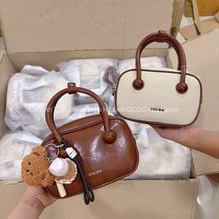 CHIO2ND - Cốp Chio Kèm Charm Gấu Bóng Chày + Dây Đeo Chéo Basic