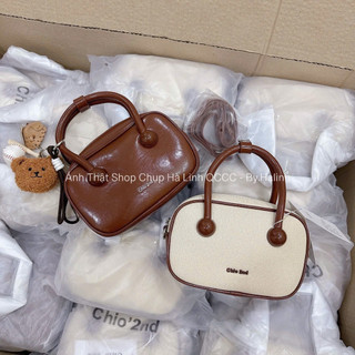 CHIO2ND - Cốp Chio Kèm Charm Gấu Bóng Chày + Dây Đeo Chéo Basic