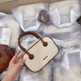 CHIO2ND - Cốp Chio Kèm Charm Gấu Bóng Chày + Dây Đeo Chéo Basic