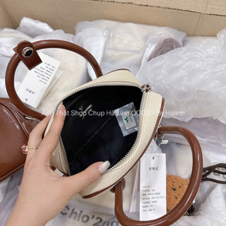 CHIO2ND - Cốp Chio Kèm Charm Gấu Bóng Chày + Dây Đeo Chéo Basic
