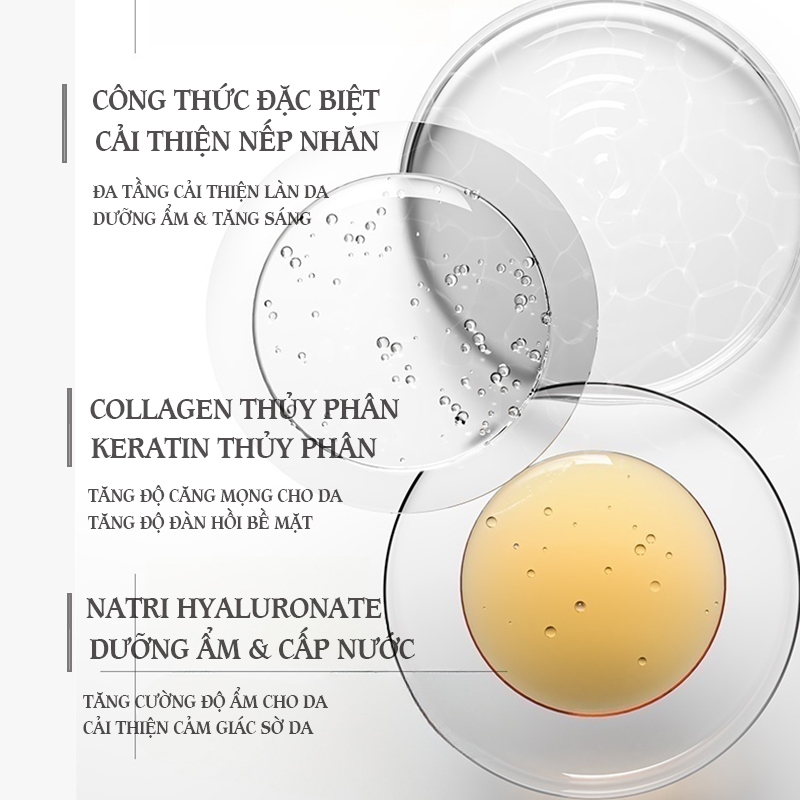 [MUA 1 TẶNG 4] Kem Dưỡng Collagen & Ốc Sên Đen 50g  – 7 Công Dụng: Dưỡng Ẩm, Chống Lão Hóa, Giảm Thâm Nám – CHÍNH HÃNG