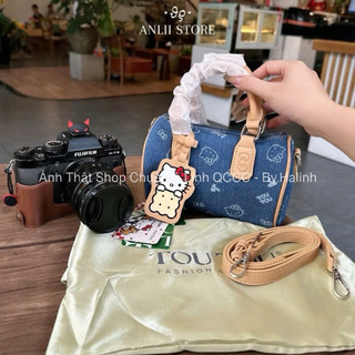 Chio 2nd - Tặng Charm - Túi Trống Toutou denim hothit chuẩn loại 1 byhalinh