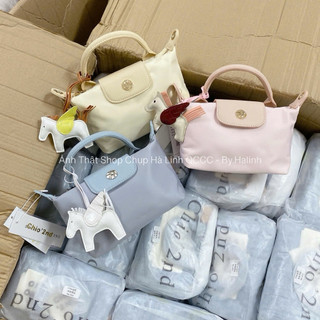 Túi Quai Xách Dù Chio Kèm Charm Ngựa Đủ màu Túi Đeo Chéo Chio2nd