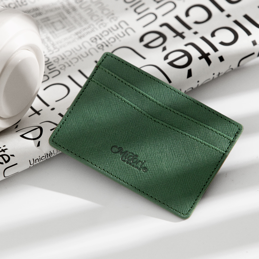 Ví Da PU Đựng Thẻ Wenger V1 Nam Nữ Bóp Đựng Tiền Mini Nhiều Ngăn | Mi Midori