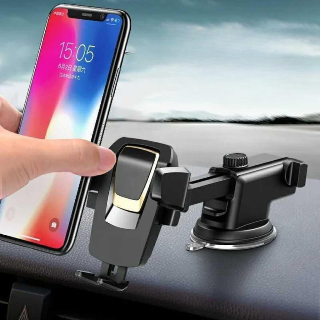 Giá Đỡ Điện Thoại Để Taplo Có Đế Hít Kính Cao Cấp, Kẹp Điện Thoại Trên Ô Tô Quay 360 Độ Phù Hợp Nhiều Dòng Xe Hơi - Hàng