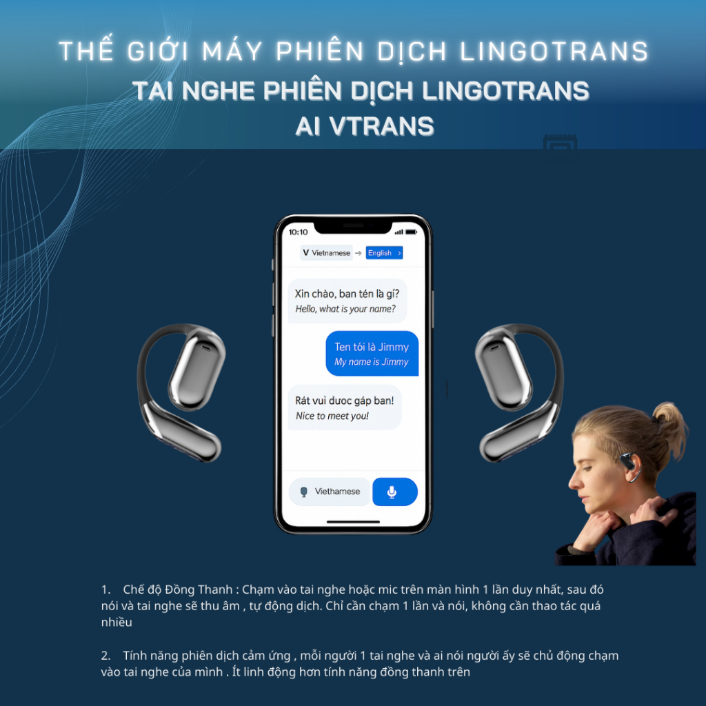 TAI NGHE PHIÊN DỊCH VTRANS PHIÊN DỊCH TỨC THÌ 144 NGÔN NGỮ