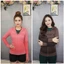 Áo Khoác Gân Tăm Loang Màu In Chữ có Đủ Size áo khoác Nữ Thun Tăm Women
