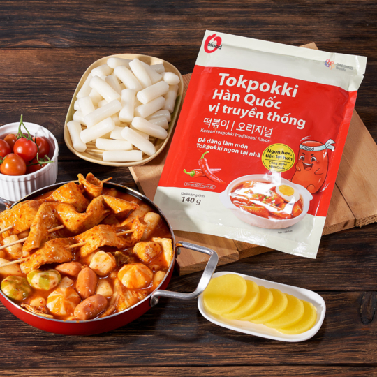 Tokbokki Hàn Quốc O'food gói 140g