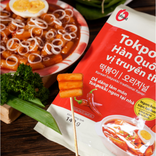 Tokbokki Hàn Quốc O'food gói 140g