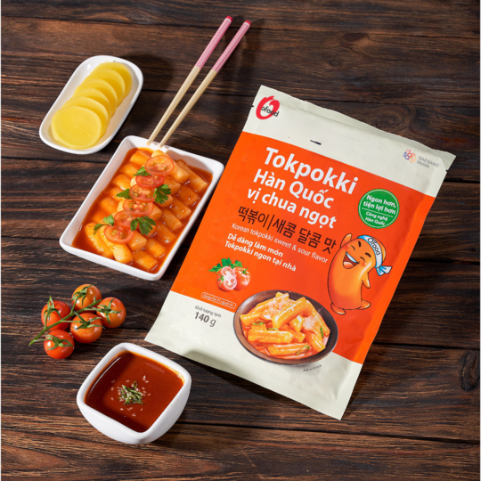 Tokbokki Hàn Quốc O'food gói 140g