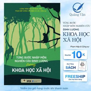 Sách Từng bước nhập môn nghiên cứu Định lượng trong Khoa học Xã hội