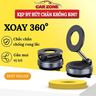 Giá Đỡ Điện Thoại Ô Tô Hút Chân Không K007 – Xoay 360° Gắn Taplo, Kính, Gắn Mọi Nơi Trên Xe Cực Kì Chắc Chắn, Tiện Lợi
