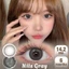 0-6độ lens Cận Magister (2 chiếc) 14.2MM/14.5MM Buff Brown lens Smog Gray kính áp tròng 6 tháng lens