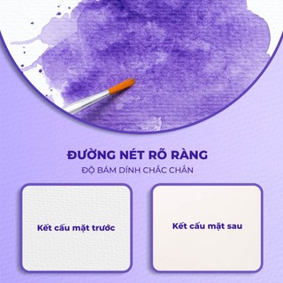 [Tặng Bút] Giấy Vẽ Màu Nước GLOBAL ART 300gsm Vân Hot/ Cold A4 A5 A6, Giấy Vẽ Cao Cấp Cho Màu Nước, Gouache, Acrylic
